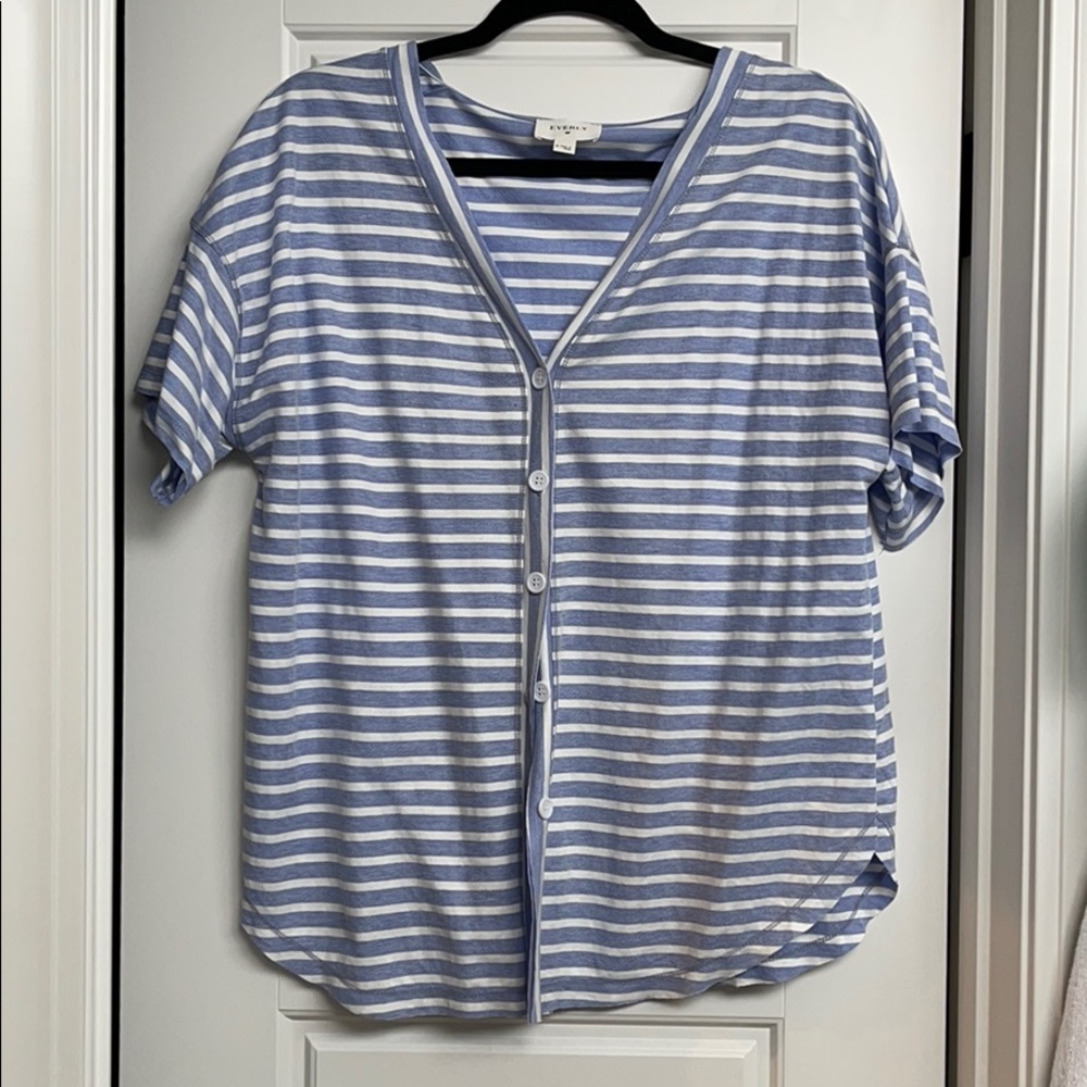 Oversized button up shirt